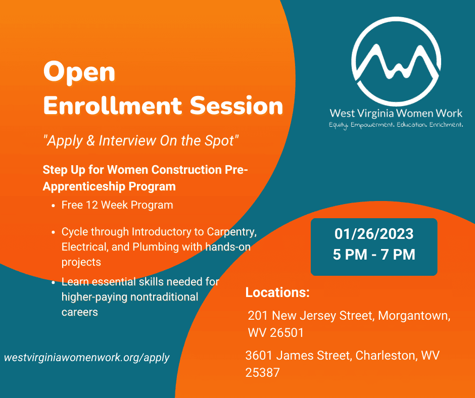 SUFW Open Enrollment Session January 26, 2023 at 5 PM - 7 PM