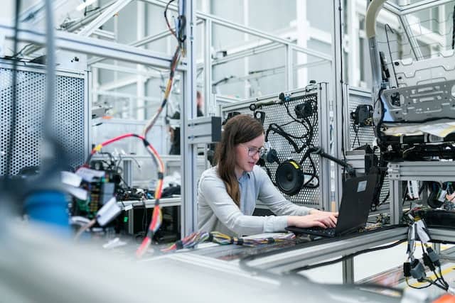 Photo by ThisIsEngineering: https://www.pexels.com/photo/photo-of-female-engineer-working-on-her-workspace-3862632/