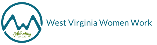 25 Yrs Logo Horizontal West Virginia Women Work No Tagline Transparent Background(3500 × 1000 px)