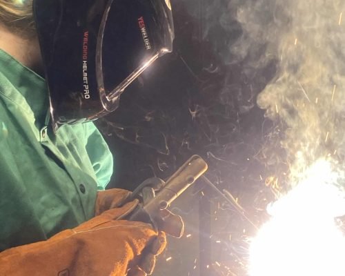 Image – 2025-06-11T101852.459 Skilled tradeswoman welding during WV Women Work training session