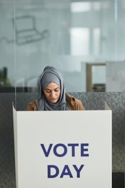 Photo by Edmond Dantès: https://www.pexels.com/photo/women-doing-voting-7103121/