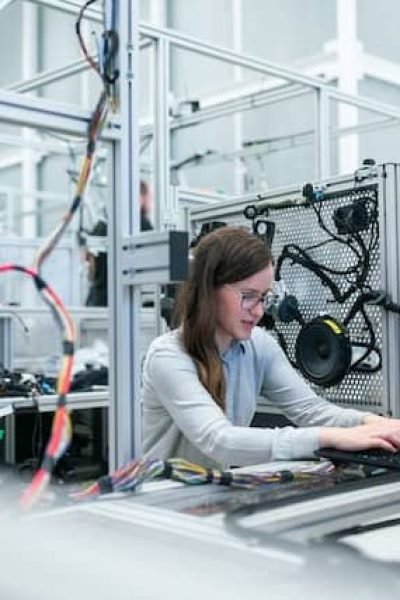 Photo by ThisIsEngineering: https://www.pexels.com/photo/photo-of-female-engineer-working-on-her-workspace-3862632/